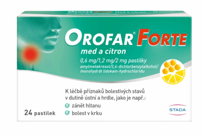 OROFAR FORTE MED A CITRON 0,6MG/1,2MG/2MG PAS 24