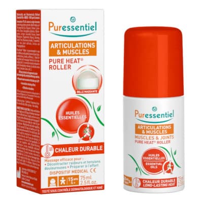 PURESSENTIEL Pure Heat Roller na svaly&klouby 75ml