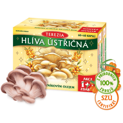 Terezia Company Hlíva ústř.s rakyt.olejem kapslí 60+60 2024