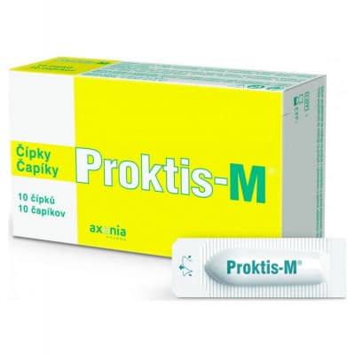 Farma Derma proktis-m rektální čípky 10 x 2 g