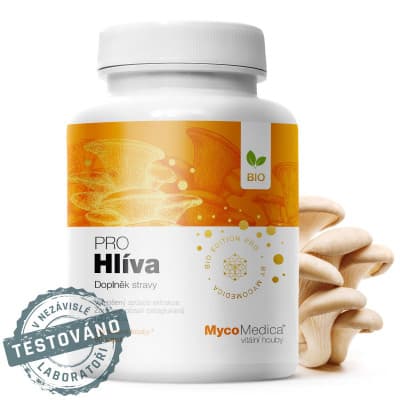 MycoMedica Hlíva PRO BIO 35% betaglukanů 90 kapslí