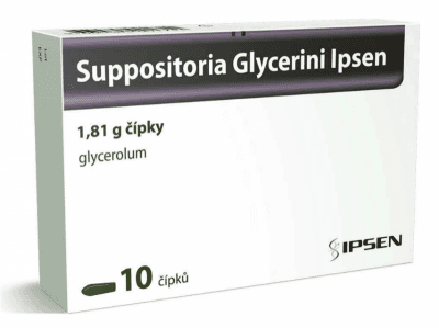 SUPPOSITORIA GLYCERINI LÉČIVA RCT 1,81G SUP 10