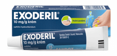 EXODERIL DRM 10MG/G CRM 15G