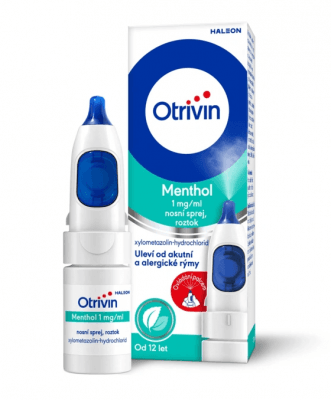 Otrivin Menthol 1mg/ml nas.spr.sol.1x10ml II