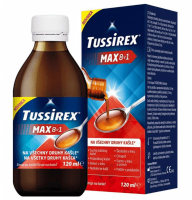Tussirex MAX 8v1 sirup 120 ml