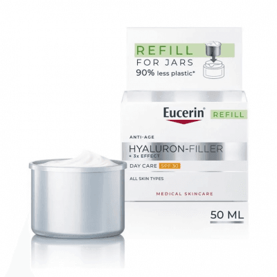 Eucerin Hyaluron-Fil.+3xEf.den.kr.SPF30refill 50ml