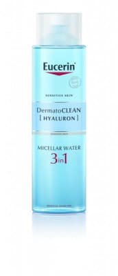 Eucerin DermatoClean Hyaluron Micellar Water 3in1 čisticí micelární voda 400 ml