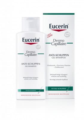 Eucerin DermoCapillaire šampon mastné lupy 250ml