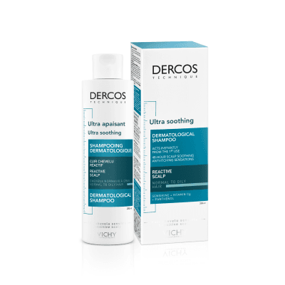 Vichy Dercos Ultra Soothing Normal to Oily šampon pro normální až mastné vlasy 200 ml