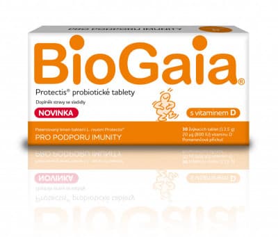 BioGaia Protectis s vitaminem D 30 tablet