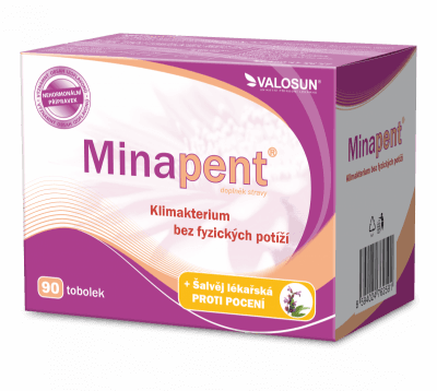 Walmark Minapent+šalvěj lékařská tob.90