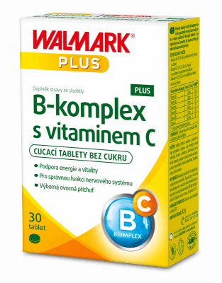 Walmark B-komplex + Vitamin C 30 tablet
