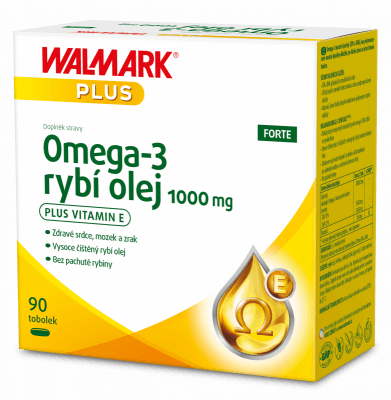 Walmark Omega-3 rybí olej 1000mg tob.90