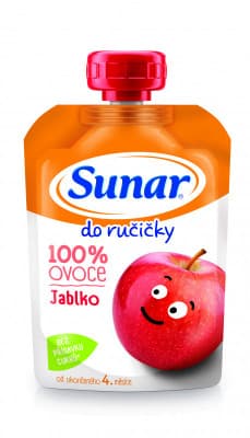 Sunar kapsička Do ručičky jablko 100g