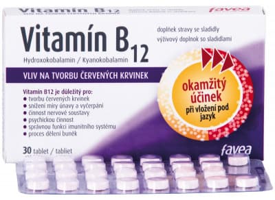 Favea Vitamín B12 30 tablet