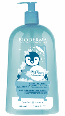 BIODERMA ABCDerm gel moussant 1L