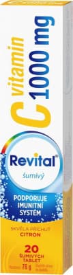Revital C vitamin 1000mg citron eff.tbl.20