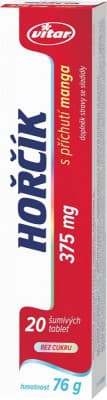 Vitar Hořčík 375mg mango tbl.eff.20