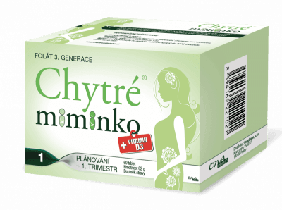 Chytré miminko methylfolát 1 tbl.60