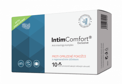 Intim Comfort 10 kapesníčků-anti-intertrigo balsám