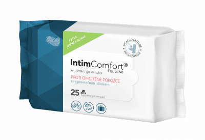 Intim Comfort 25 kapesníčků anti-intertrigo pack
