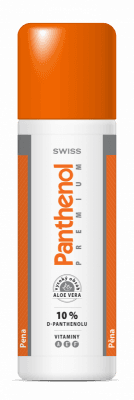 Panthenol 10% Swiss PREMIUM pěna 125+25ml zdarma