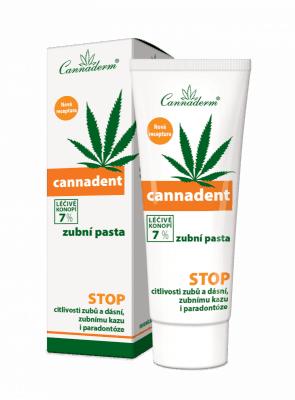 Cannaderm Cannadent zubní pasta NEW 75g