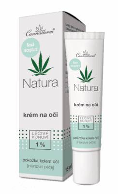 Cannaderm Natura krém na oči 15ml