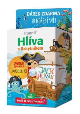 Jack Hlívák Hlíva pro děti 60 tablet