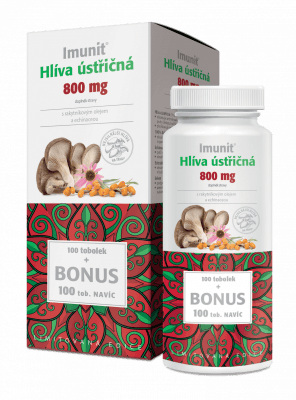 Hlíva ústř.800mg s rakyt. a echin. Imunit 100+100