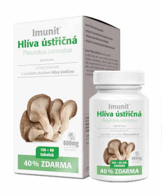 Hlíva ústřičná Imunit 150 + 60 tob. zdarma