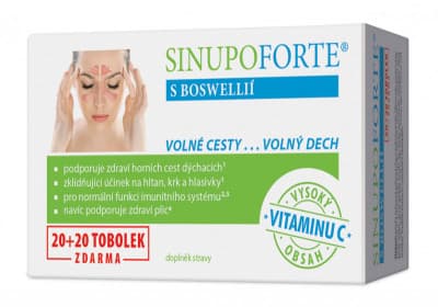 Sinupo Forte s Boswellií 20+20 tobolek