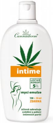 Cannaderm Intime NEW mycí emulze 150+50ml ZDARMA
