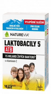 NatureVia Laktobacily 5 ATB cps.10