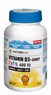 NatureVia Vitamin D3-Efekt Kids tbl.60