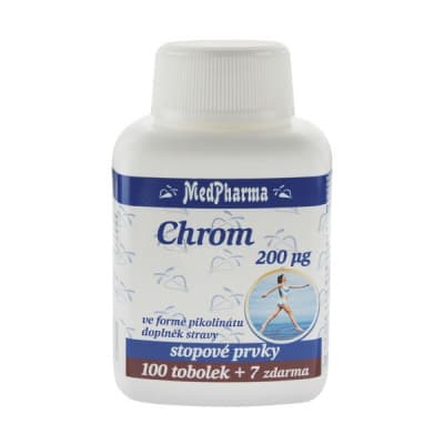 MedPharma Chrom pikolinát 200mg tob.107