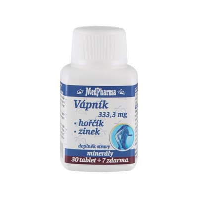 MedPharma Vápník+hořčík+zinek tbl.37