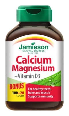 JAMIESON Vápník hořčík s vitamínem D3 tbl.120