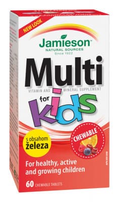 JAMIESON Kids Multivitamin cucací tbl.60