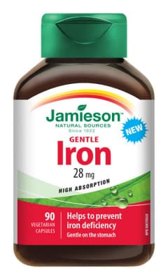 JAMIESON Železo 28mg cps.90