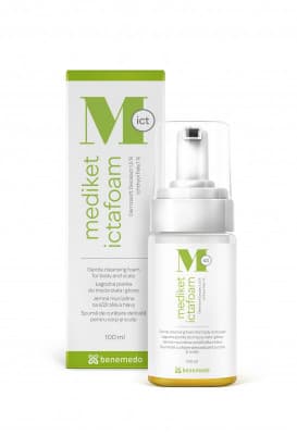 Mediket Ictafoam mycí pěna seborea 100ml