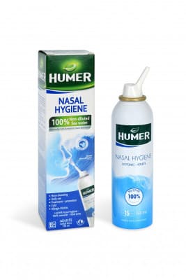 HUMER Hygiena nosu 100% mořská voda pro dosp.150ml