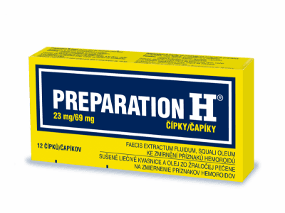 Preparation H 23mg/69mg sup.12 I