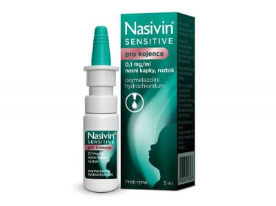 Nasivin Sensitive Pro Kojence 0,1mg/ml nas.gtt.sol. 1 x 5 ml