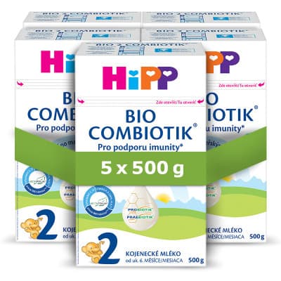 HiPP MLÉKO HiPP 2 BIO Combiotik 5x500g