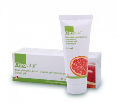 Fytofontana Citrovital Dent.gel pro dospělé 25ml
