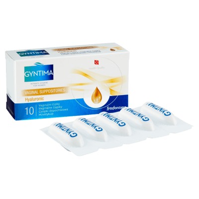 Fytofontana Gyntima vaginál.čípky Hyaluronic 10ks