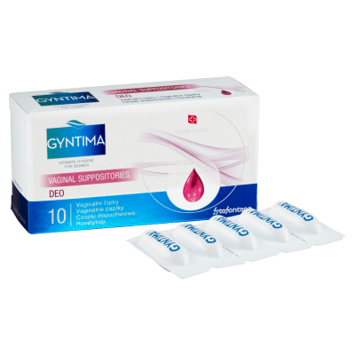 Fytofontana Gyntima vaginální čípky Deo 10ks