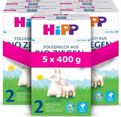 HiPP MLÉKO HiPP 2 BIO kozí 5x400g