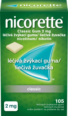 Nicorette Classic Gum 2mg gum.mnd.105